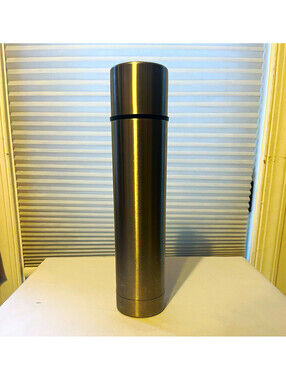 Eagle Stainless Steel Vacuum Flask 500ml Insulated Twist Lid, Hot/Cold 12/24hr